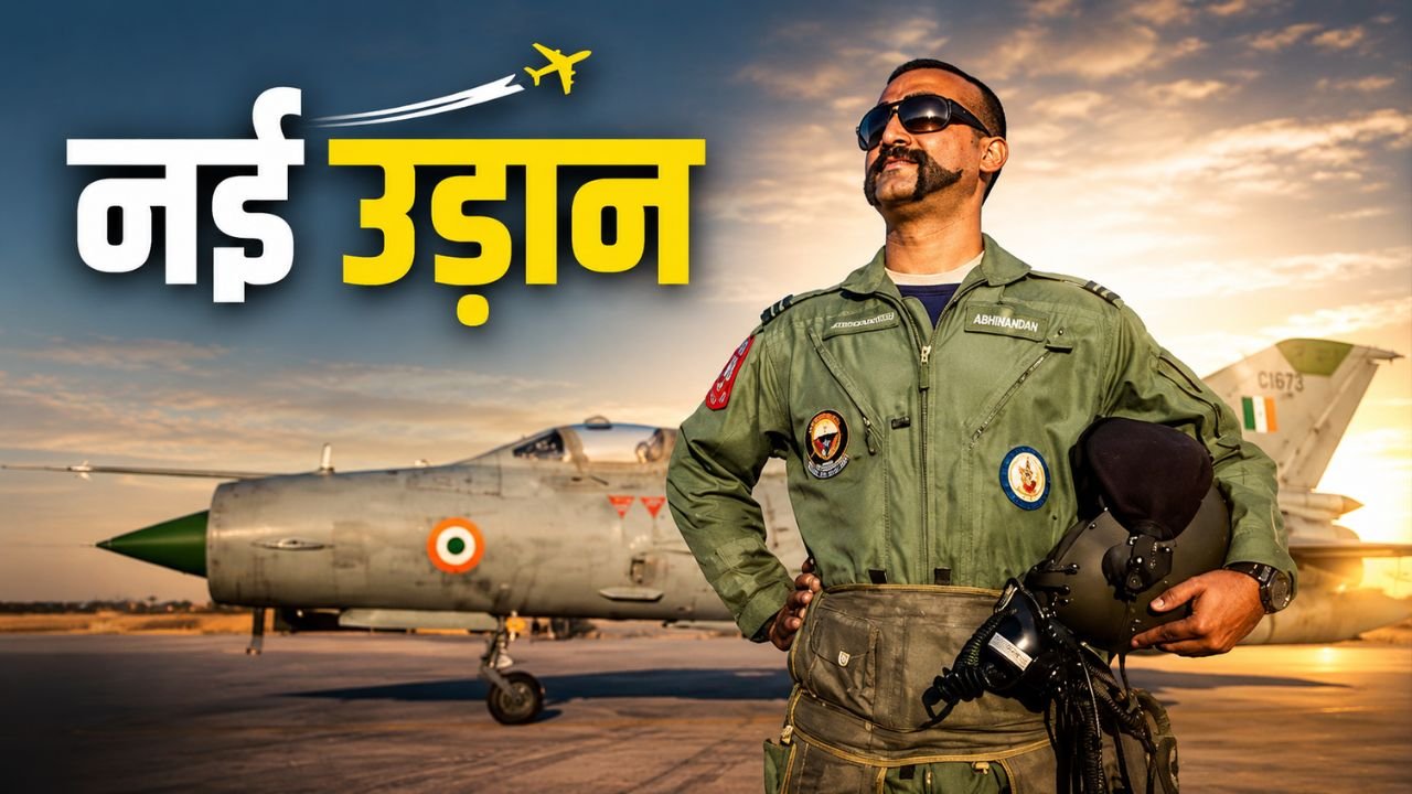 अभिनंदन वर्धमान की नई कमर्शियल पायलट के रूप में पारी