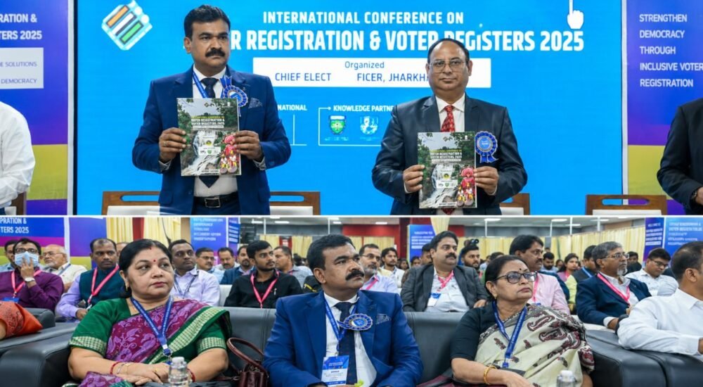 अंतरराष्ट्रीय सम्मेलन में मतदाता पंजीकरण और मतदाता सूची पर तकनीकी सत्र