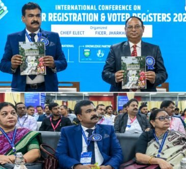 अंतरराष्ट्रीय सम्मेलन में मतदाता पंजीकरण और मतदाता सूची पर तकनीकी सत्र