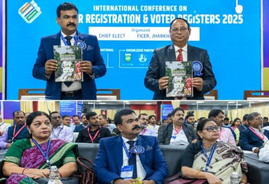 अंतरराष्ट्रीय सम्मेलन में मतदाता पंजीकरण और मतदाता सूची पर तकनीकी सत्र