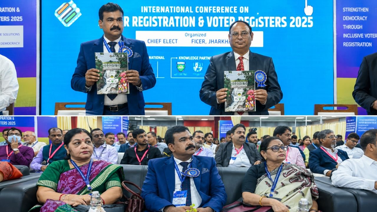 अंतरराष्ट्रीय सम्मेलन में मतदाता पंजीकरण और मतदाता सूची पर तकनीकी सत्र